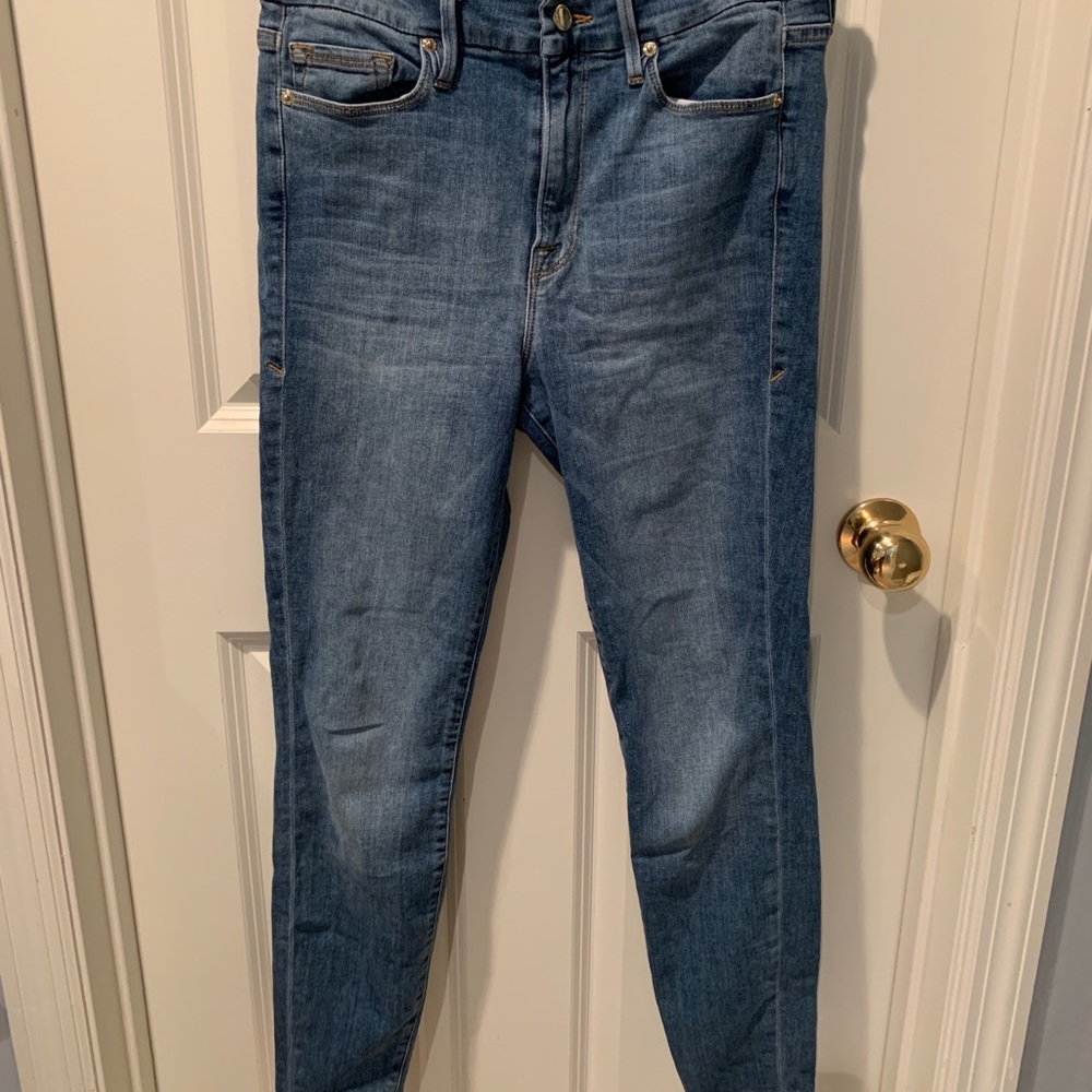 Good legs medium wash jeans